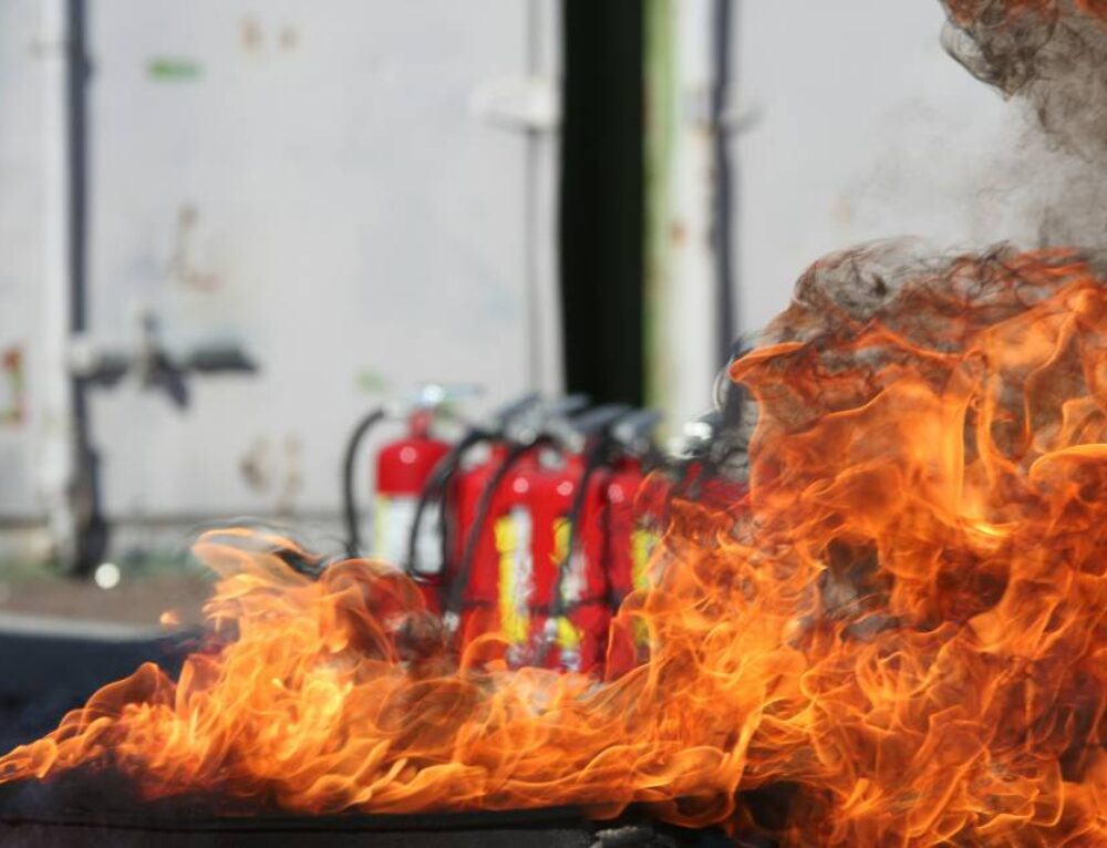 День рождения огнетушителя в Благовещенске